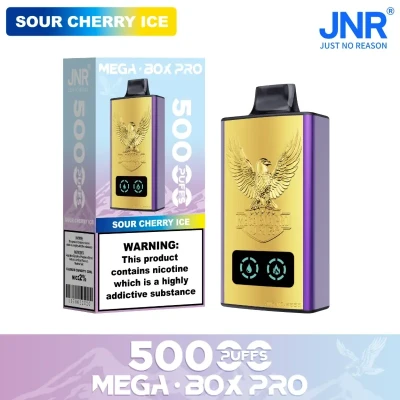 Sour Cherry ice | Mega Box Pro 50K Puffs Disposable Vape